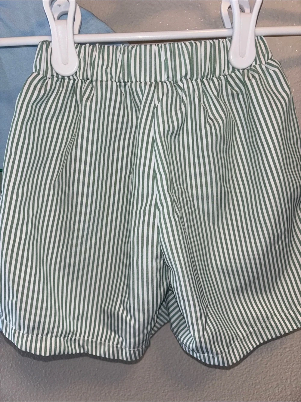 Baby Golf Tee & Striped Shorts Set